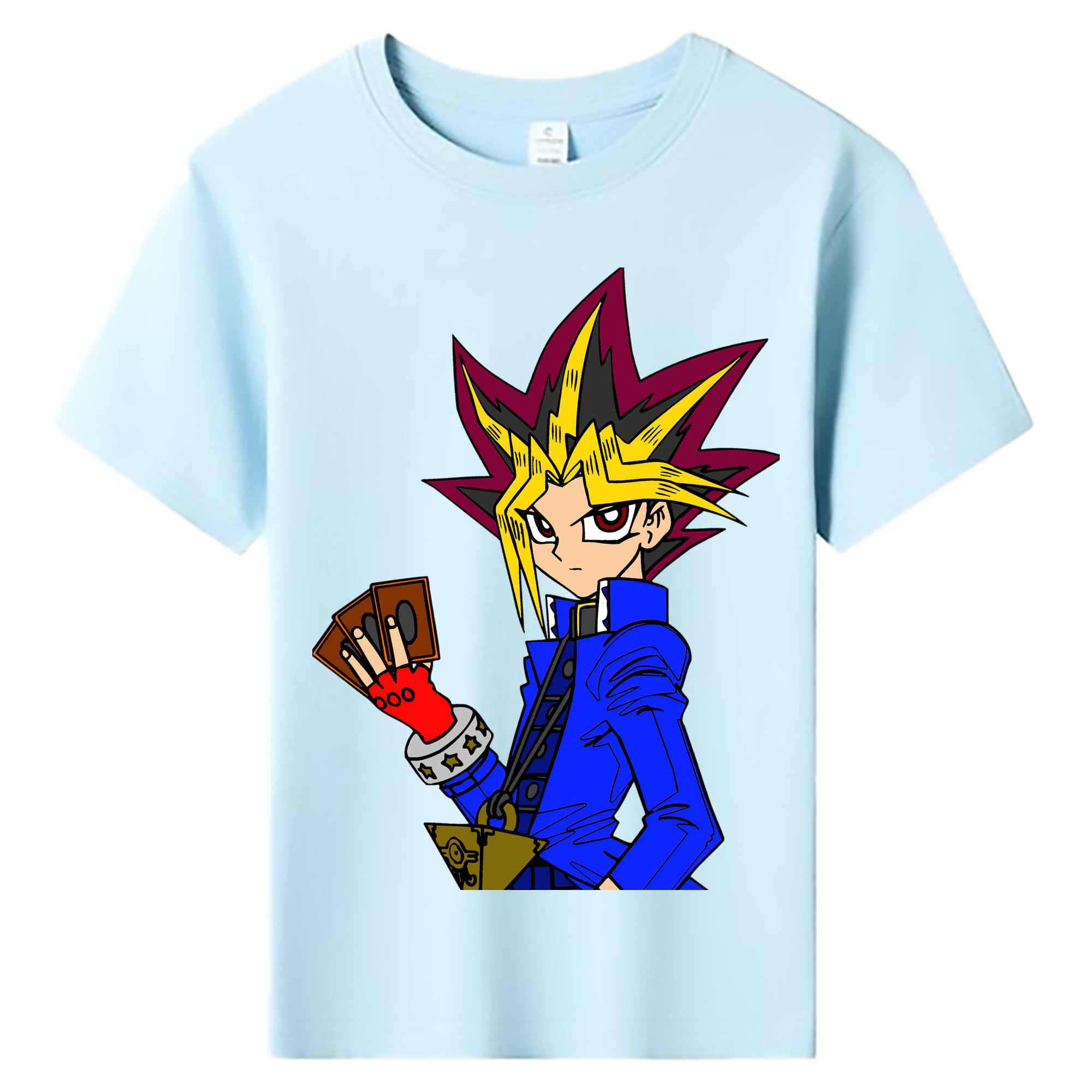 （画像用） 遊☆戯☆王 Yu-Gi-Oh! 綿100％キッズTシャツ（フロントプリント）